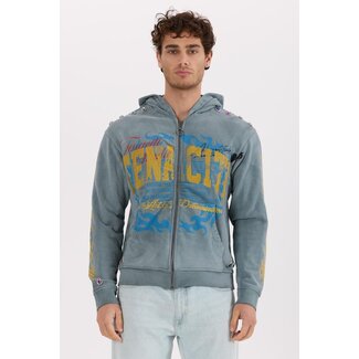 Tenaciti Tenaciti Zip Up Hoodie Wash Blue (T25-2003)