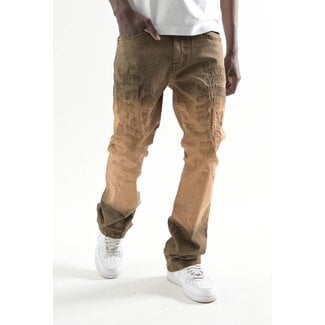 Taker Taker Jeans Ombre Wash Brown (T4104)