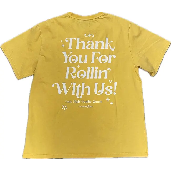UNDERTD UNDERTD T-Shirt Yellow US4110W
