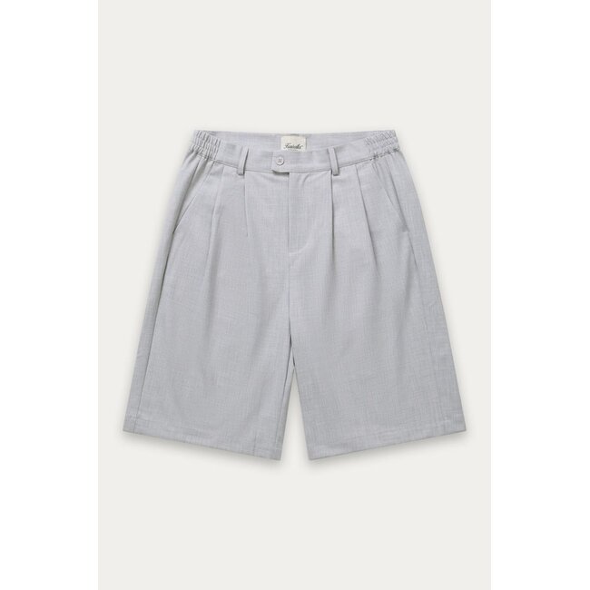 Kuwalla Kuwalla Double Pleated Shorts LT Grey(KUL-0126-DPS111)