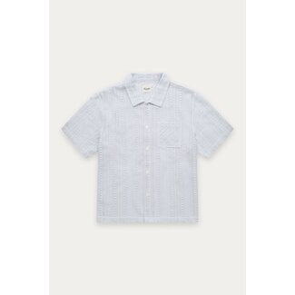 Kuwalla Kuwalla Crochet Box Shirt Blue (KUL-0126-CBS114)
