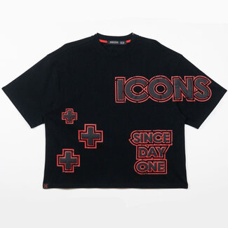 Hudson Outerwear Blk/Red T-Shirt 587