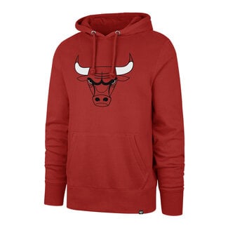 47 Brand '47 Brand NBA-Imprint Headline Hoodie Red Chicago Bulls