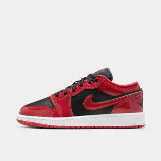 Jordan Jordan 1 Low SE Black/Varsity Red(GS)