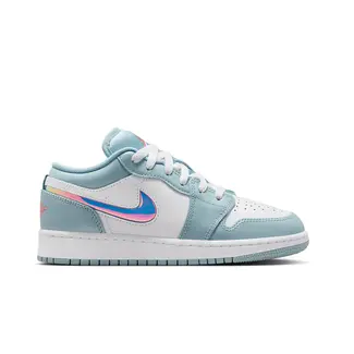 Jordan Jordan 1 Low SE Ocean Blue / Atomic Pink(GS)