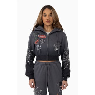 Smoke Rise Smoke Rise Patch Full Zip Hoodie Magnet