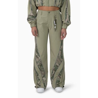 Smoke Rise Smoke Rise Wide Leg Chain Pants Oil GN