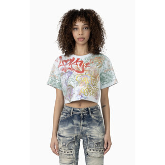 Smoke Rise Smoke Rise Cropped Oversize T-Shirts Country Air