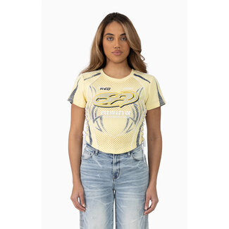Smoke Rise Smoke Rise Sportcore Cropped T-Shirt French Vanilla