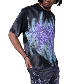 Smoke Rise Smoke Rise Ascended Studded Tee Black