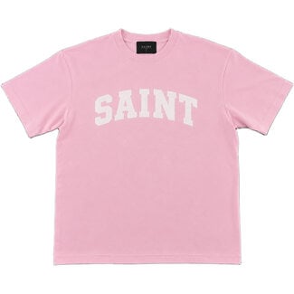 Tourn Tourn Saint Collegiate Tee Pink White SA-061