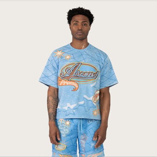 Smoke Rise Smoke Rise Tee F026S455 Carolina Blue