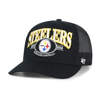 47 Brand '47 Brand NFL-Deluxia Hitch RF Pittsburgh Steelers Black
