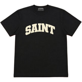 Tourn Tourn Saint Collegiate Tee Black Cream (SA-071)