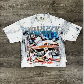 BKYS BKYS "Breezy" Crop Tee White (T1446)