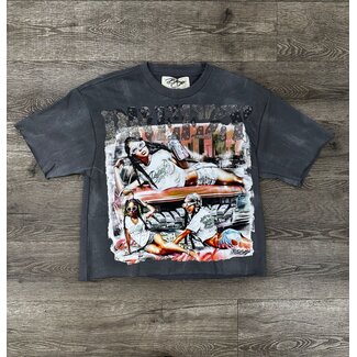 BKYS BKYS "Breezy" Crop Tee NGrey (T1446)