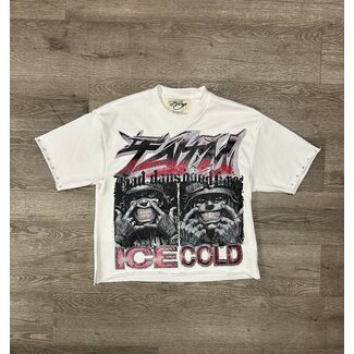 BKYS BKYS "Faith" Crop Tee White (T1508)