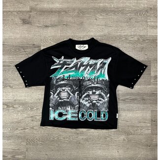 BKYS BKYS "Faith" Crop Tee Black(T1508)