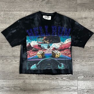 BKYS BKYS "Hell Run" Crop Tee Black (T1428)