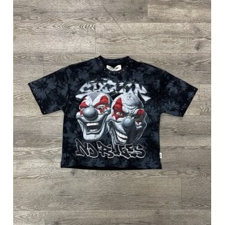 BKYS BKYS "Sinner Club 4" Crop Tee Black (T1548)