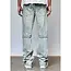 First Row First Row Rhinestones Jeans Flared FRD4101
