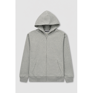 Kuwalla Kuwalla Grey Basic Zip Hoodie