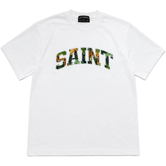 Tourn Tourn Saint Collegiate T-Shirt White (SA-067)