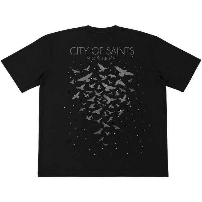 Tourn Tourn Birds Saint Tee Black Diamond (SA-058A)