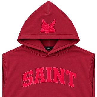 Tourn Tourn Saint Hoodie Red Wine (SAH-026)