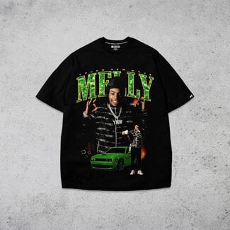 Modern Hustler Modern Hustler YNW Melly Black/Green T-Shirt