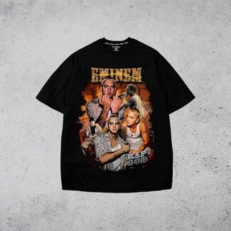 Modern Hustler Modern Hustler Eminem Black T-Shirt (v3)