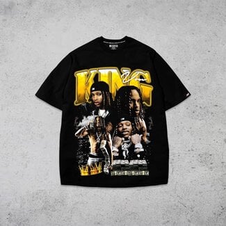 Modern Hustler Modern Hustler King Von Black/Yellow T-Shirt