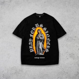 Modern Hustler Modern Hustler Savage Sinner Black T-Shirt