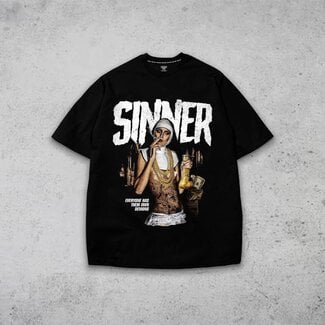 Modern Hustler Modern Hustler Sinner V2 Black T Shirt