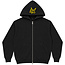 Tourn Tourn Saint Hoodie Zip Up Black-YEL (HZ-001)