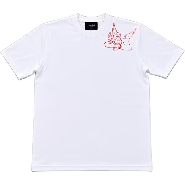 Tourn Tourn Birds Saint Tee White/Red Diamond