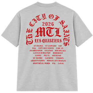 Tourn Tourn Saint Les Quatiers T-Shirt Grey (SA-074)