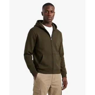 Projek Raw Projek Raw Hood Relax Full Zip Olive 149970
