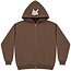 Tourn Tourn Saint Hoodie Zip Up Brown-CRM (HZ-003)