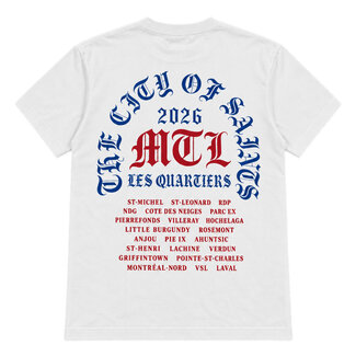 Tourn Tourn Saint Les Quartiers T-Shirt White (SA-075)