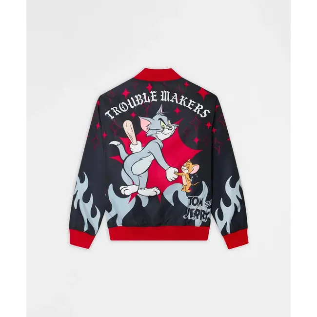 Reason NYC Reason Tom & Jerry Varsity Jacket