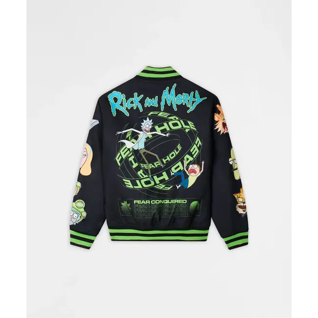 Reason NYC Reason RIck & Morty Varsity Jacket (301)