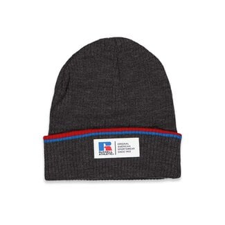 Russel Acrylic Cuff Stripe Beanie (RARU08HMHBLC1WN 05HTR)