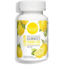 wyld WYLD: Hemp Gummies -  20ct Lemon 500mg CBD