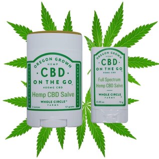 Whole Circle Farms WCF - CBD Salve Stick 400mg (4oz)