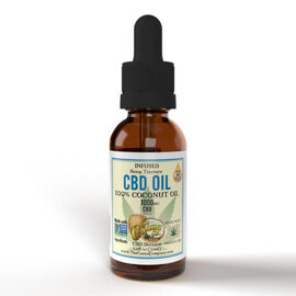 Canna Co Canna Co: Tincture 1000mg DISTILLATE - Coconut Oil 1oz