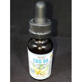 Canna Co Canna Co: Tincture 1000mg ISOLATE - Coconut Oil 1oz