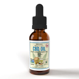 Canna Co Canna Co: Tincture 1000mg ISOLATE - Coconut Oil 1oz