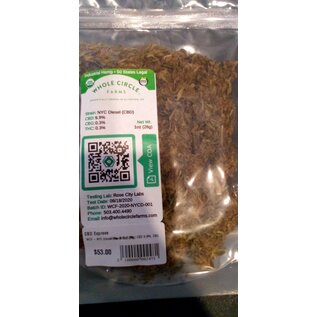 Whole Circle Farms WCF - NYC Diesel 1g CBD 9.9% Pre-Roll