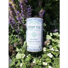 Whole Circle Farms WCF - Hemp Tea-  Certified Organic Hemp- 1.4 oz (40g) approx 8% CBD, below 0.3% THC